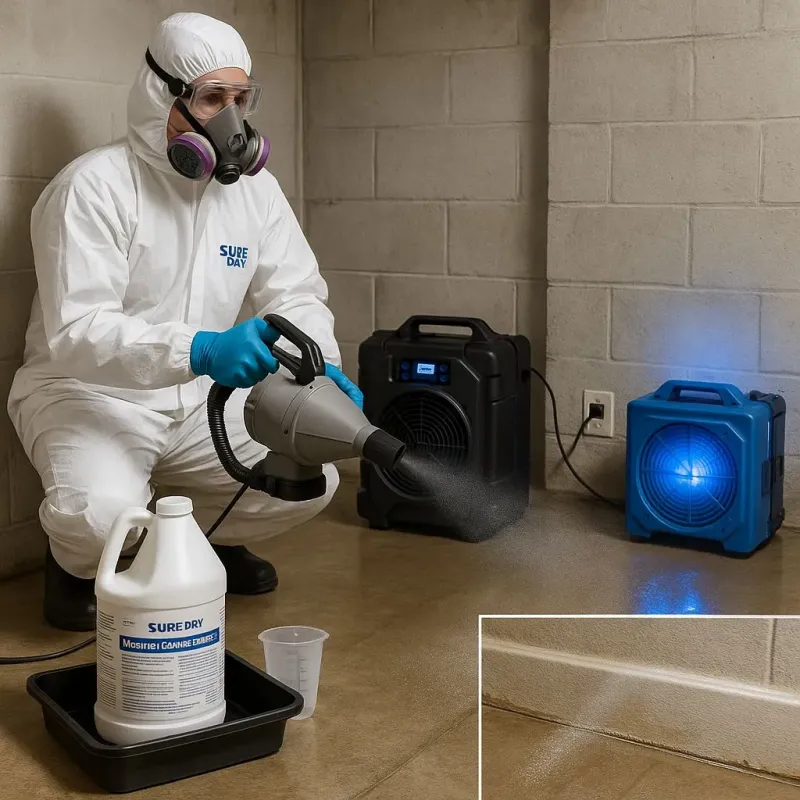 Sanitization and Odor Removal process in Thonotosassa, FL